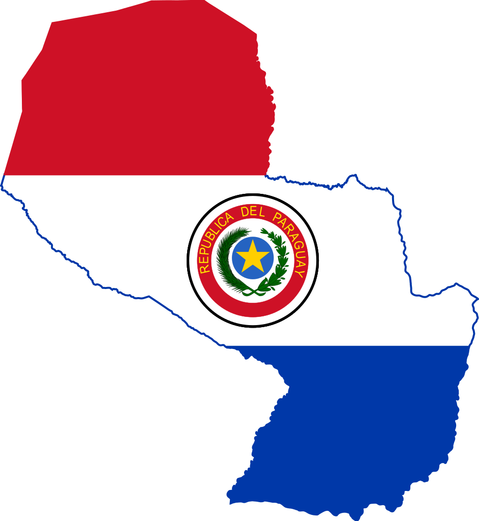 Flag of Paraguay Paraguay River Map
